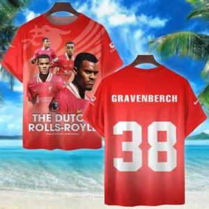 Footballer T-shirt Premier League 2025, gift for fan Footballer HVN1002RG05092025TS3D