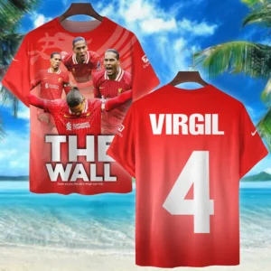 Footballer T-shirt Premier League 2025, gift for fan Footballer HVN1002VVD05092025TS3D