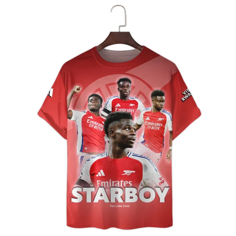 Footballer T-Shirt Premier League 2025 Gift For Fan Footballer HVN1003BS05122025TS3D - Image 2