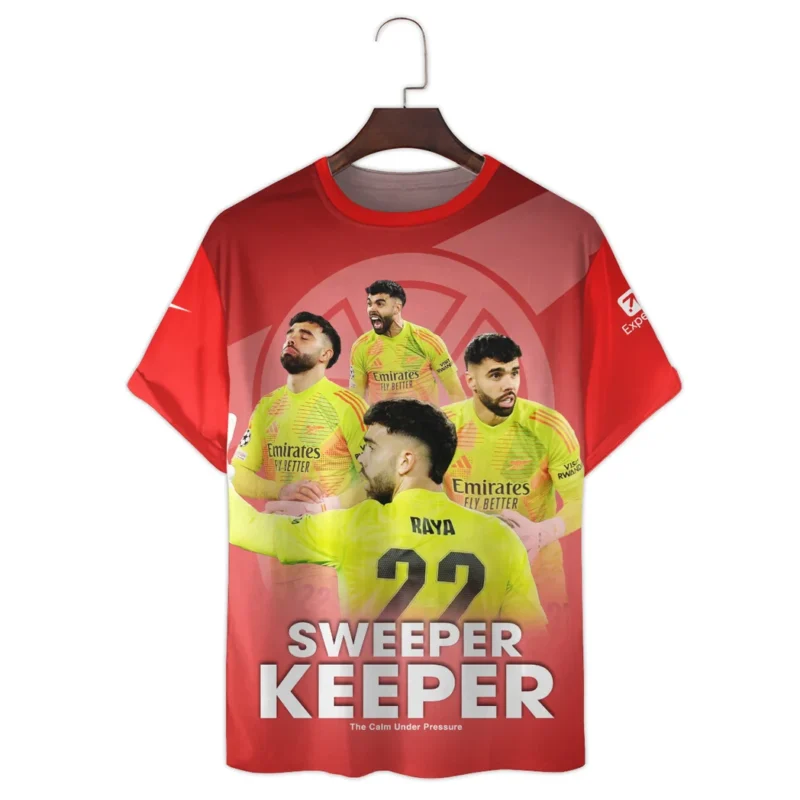 Footballer T-Shirt Premier League 2025 Gift For Fan Footballer HVN1003DA05122025TS3D - Image 2