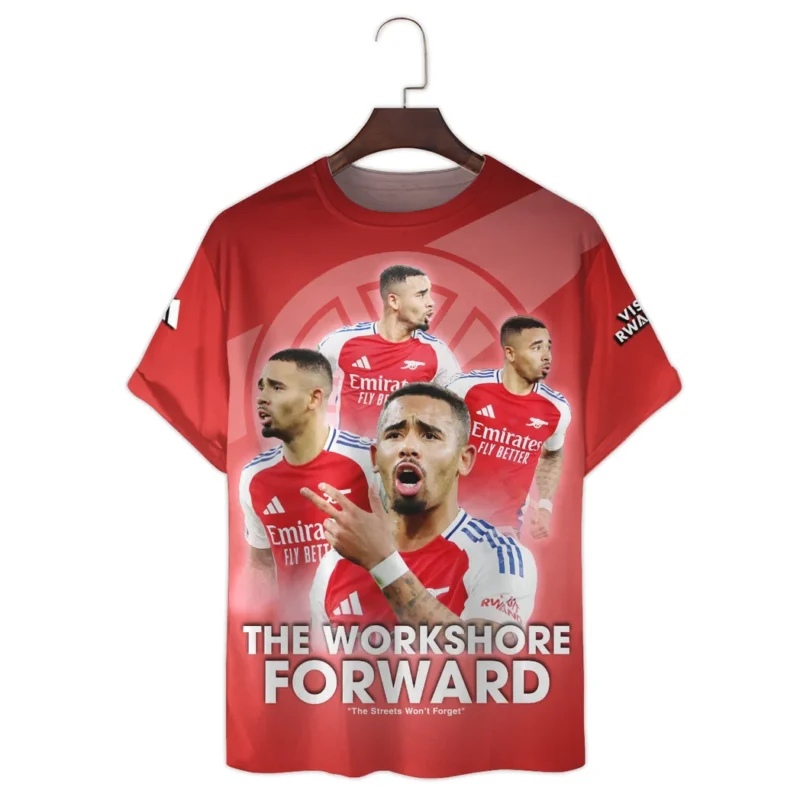 Footballer T-Shirt Premier League 2025 Gift For Fan Footballer HVN1003GJ05122025TS3D - Image 2