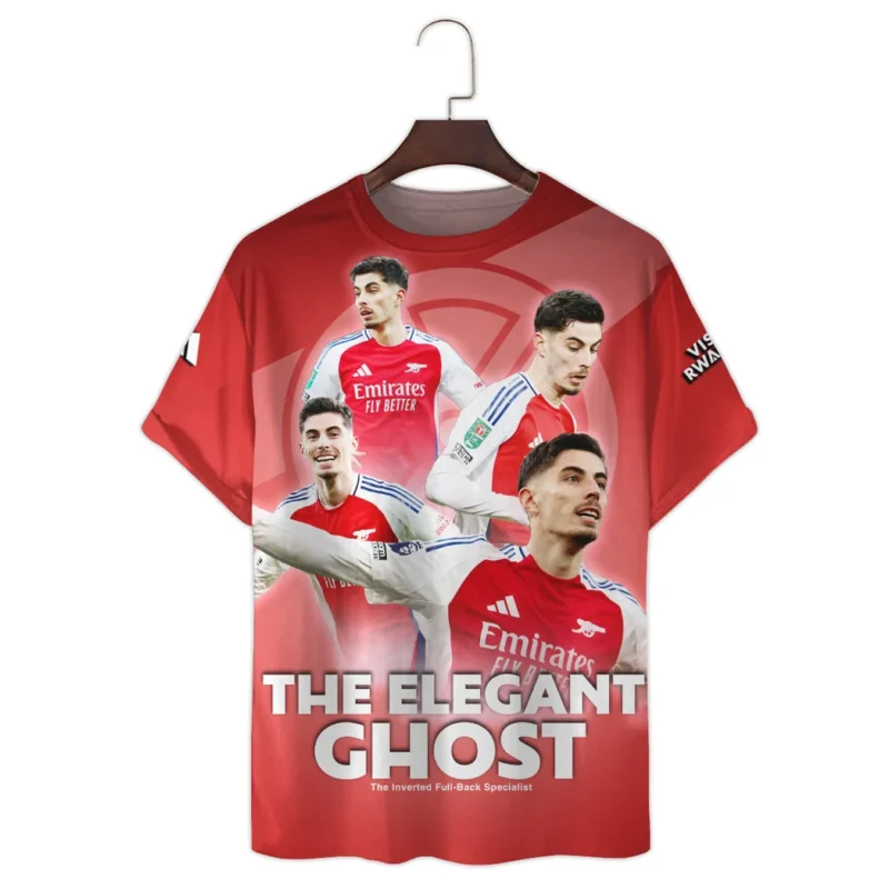 Footballer T-Shirt Premier League 2025 Gift For Fan Footballer HVN1003KH05122025TS3D - Image 2