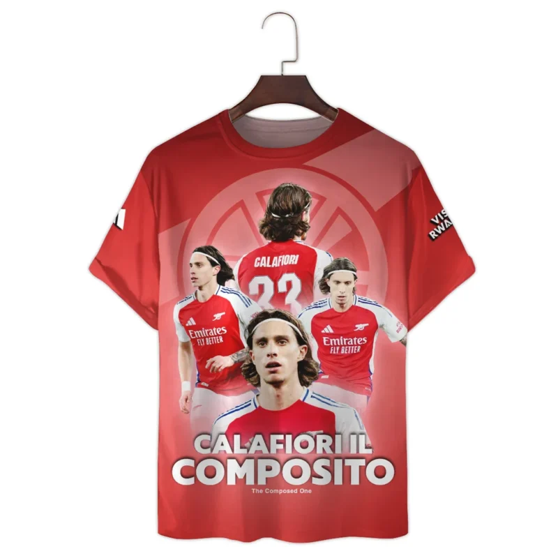 Footballer T-Shirt Premier League 2025 Gift For Fan Footballer HVN1003RC05122025TS3D - Image 2
