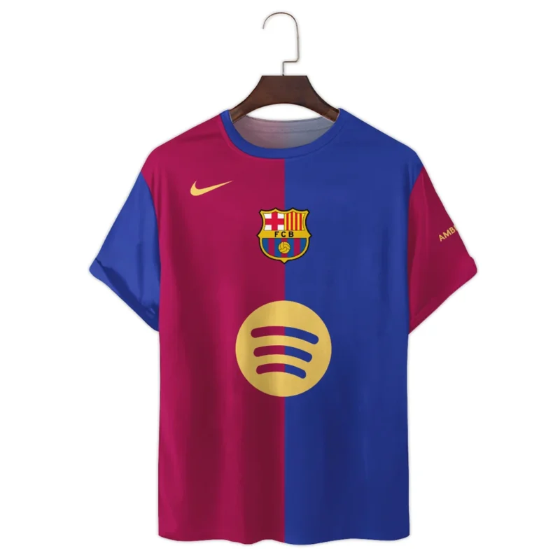 Football Club T-Shirt La Liga Champion 2025 For Fan Football Club HVN1006LALIGACUS05142025TS3D - Image 2