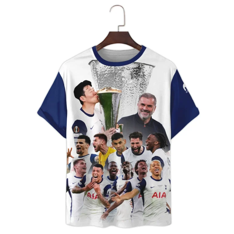 Football Team T-Shirt UEFA Europa 2025 For Sport Fans HVN1007C2CHAMP052225TS3D - Image 2