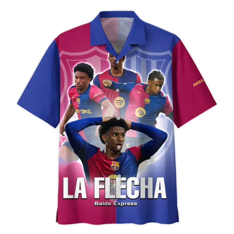 Footballer Hawaiian Shirt Laliga 2025 For Fan Footballer HVN1009AB05152025HAW - Image 2