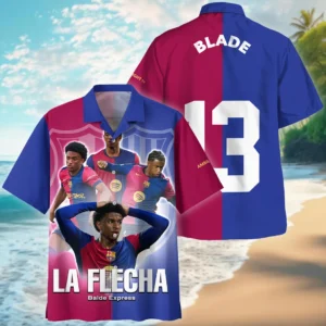 Footballer Hawaiian Shirt Laliga 2025 For Fan Footballer HVN1009AB05152025HAW