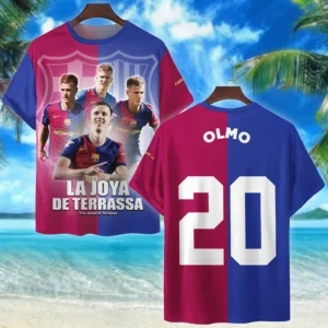 Footballer T-Shirt Laliga 2025 For Fan Footballer HVN1009DO05152025TS3D