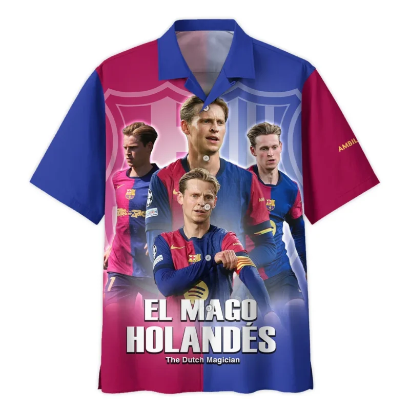 Footballer Hawaiian Shirt Laliga 2025 For Fan Footballer HVN1009FJ05152025HAW - Image 2