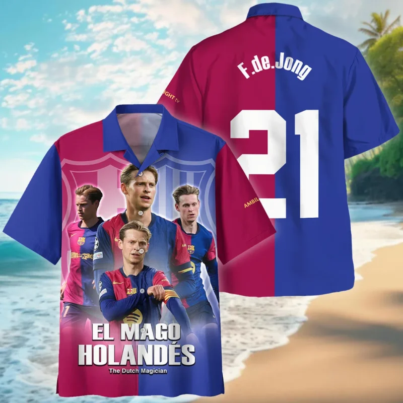 Footballer Hawaiian Shirt Laliga 2025 For Fan Footballer HVN1009FJ05152025HAW