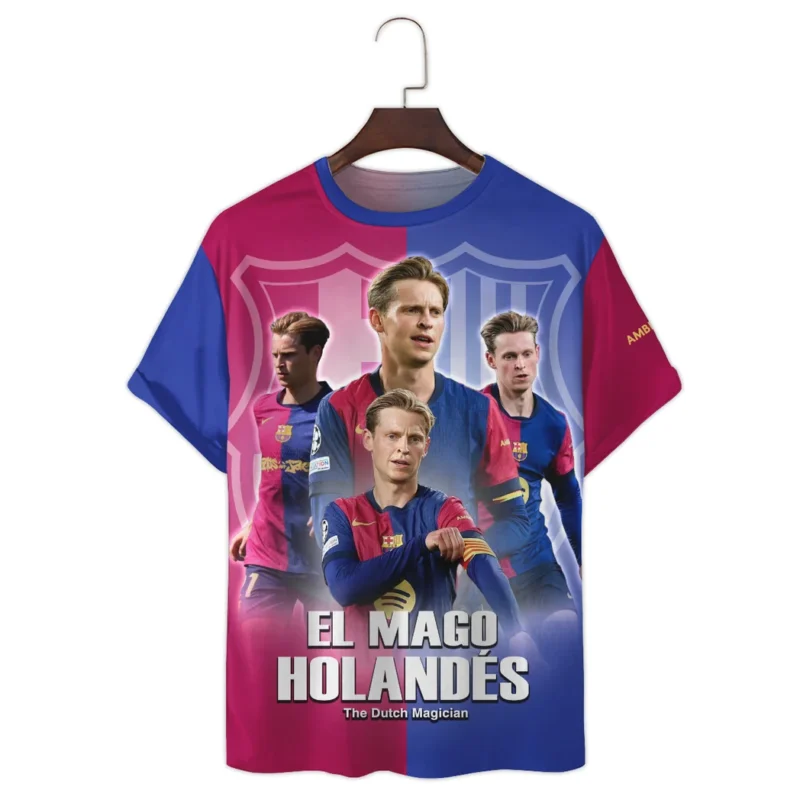Footballer T-Shirt Laliga 2025 For Fan Footballer HVN1009FJ05152025TS3D - Image 2