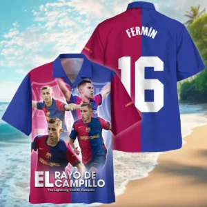 Footballer Hawaiian Shirt Laliga 2025 For Fan Footballer HVN1009FL05152025HAW