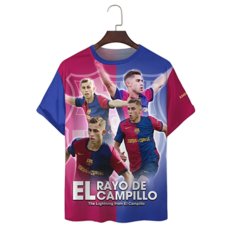 Footballer T-Shirt Laliga 2025 For Fan Footballer HVN1009FL05152025TS3D - Image 2