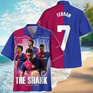 Footballer Hawaiian Shirt Laliga 2025 For Fan Footballer HVN1009FT05152025HAW