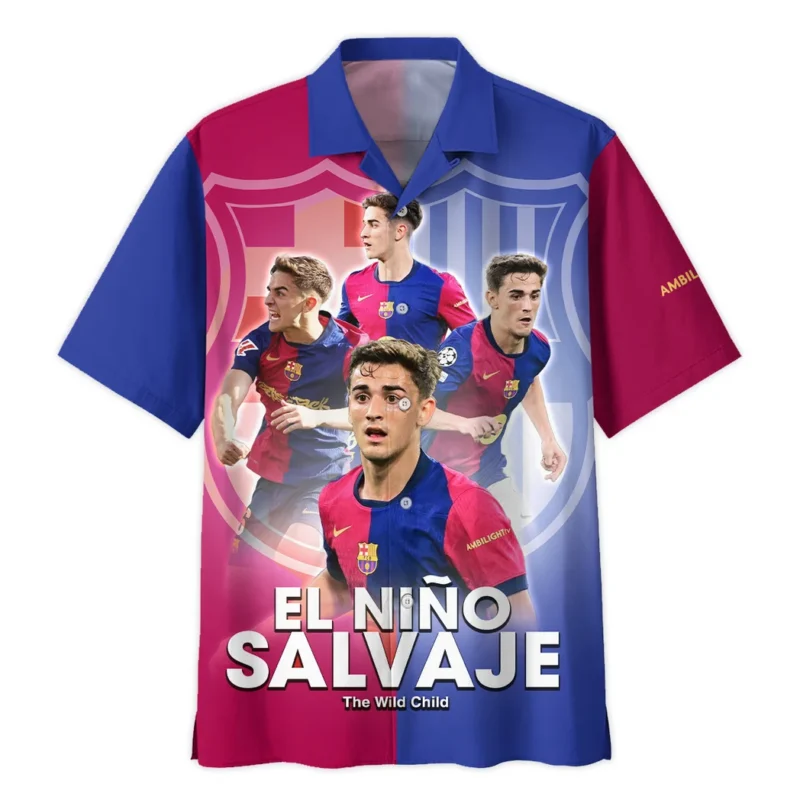 Footballer Hawaiian Shirt Laliga 2025 For Fan Footballer HVN1009GA05152025HAW - Image 2