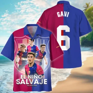 Footballer Hawaiian Shirt Laliga 2025 For Fan Footballer HVN1009GA05152025HAW
