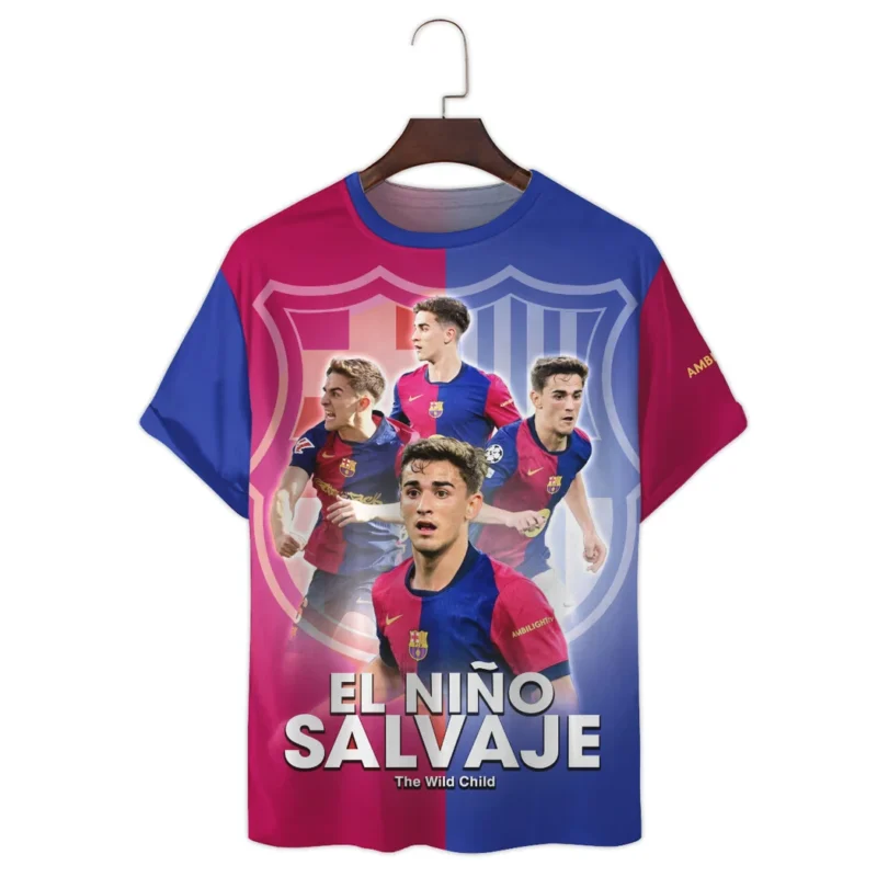 Footballer T-Shirt Laliga 2025 For Fan Footballer HVN1009GA05152025TS3D - Image 2