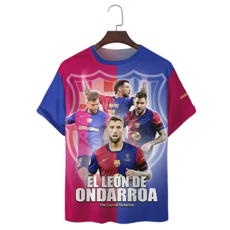 Footballer T-Shirt Laliga 2025 For Fan Footballer HVN1009IM05152025TS3D - Image 2