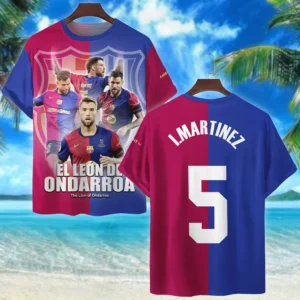 Footballer T-Shirt Laliga 2025 For Fan Footballer HVN1009IM05152025TS3D