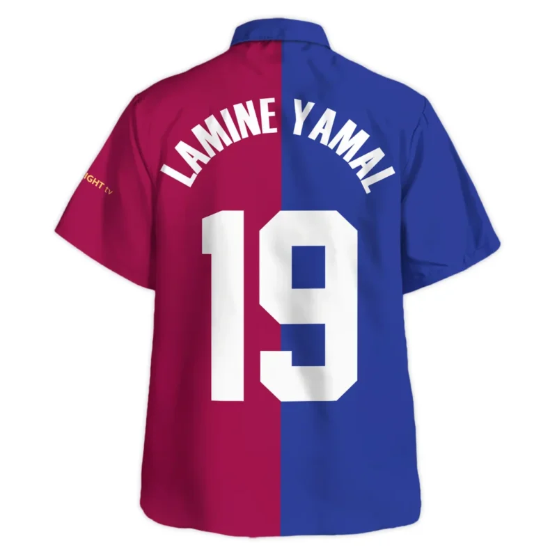 Footballer Hawaiian Shirt Laliga 2025 For Fan Footballer HVN1009LY05152025HAW - Image 3