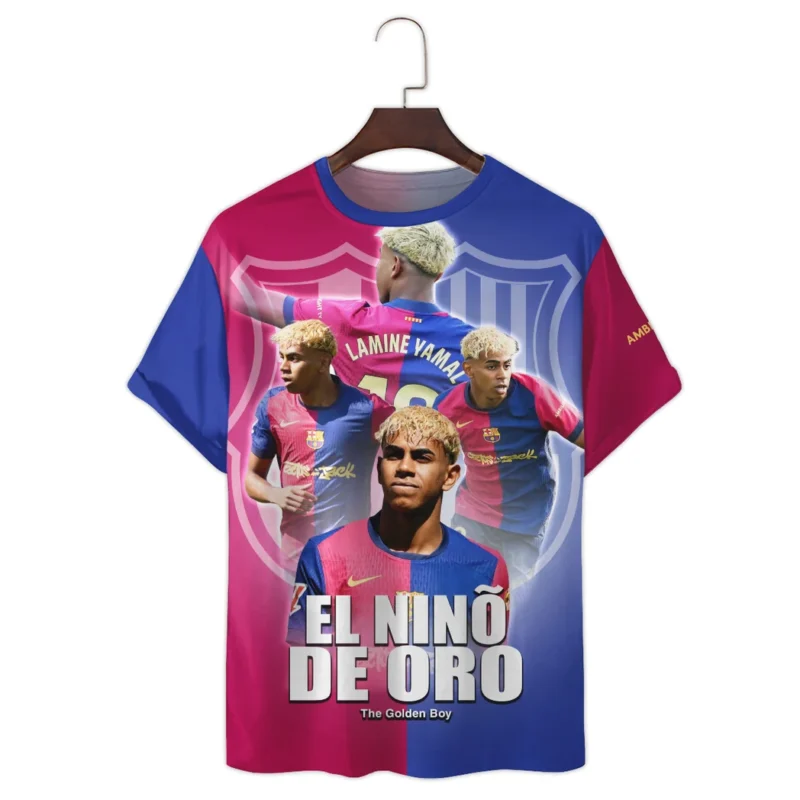 Footballer T-Shirt Laliga 2025 For Fan Footballer HVN1009LY05152025TS3D - Image 2