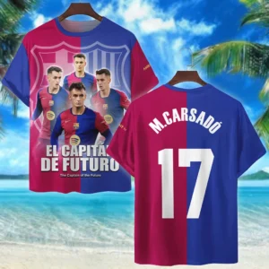 Footballer T-Shirt Laliga 2025 For Fan Footballer HVN1009MC05152025TS3D