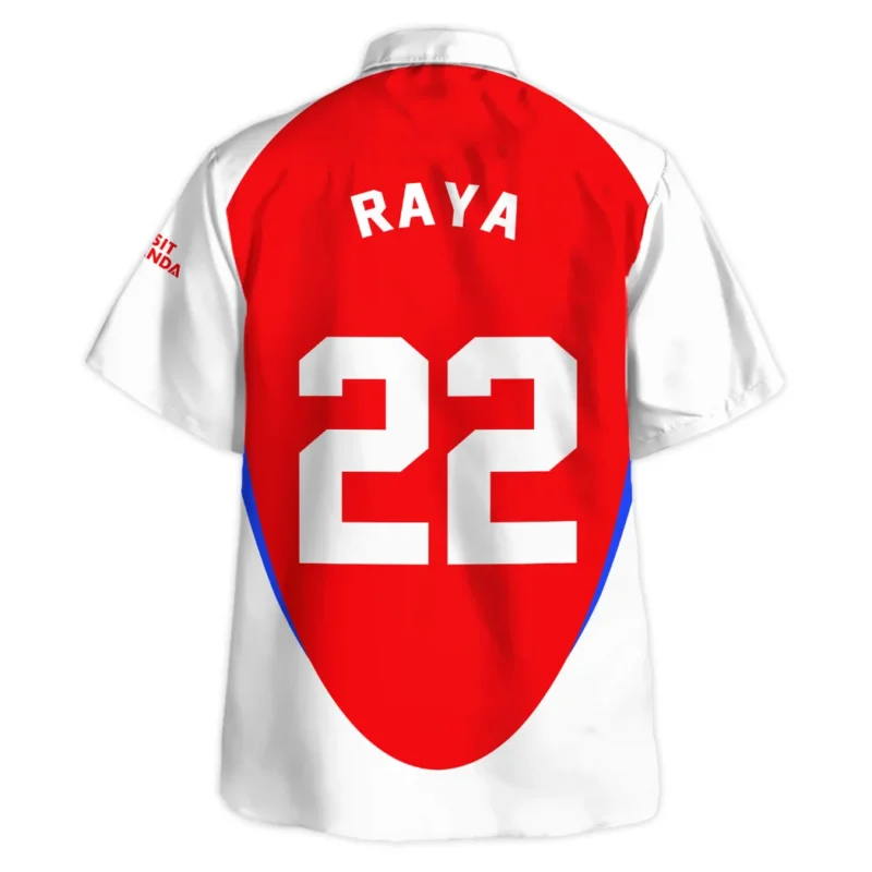 Footballer Hawaiian Shirt Premier League 2025 For Fan Footballer HVN1010ADA05162025 - Image 3