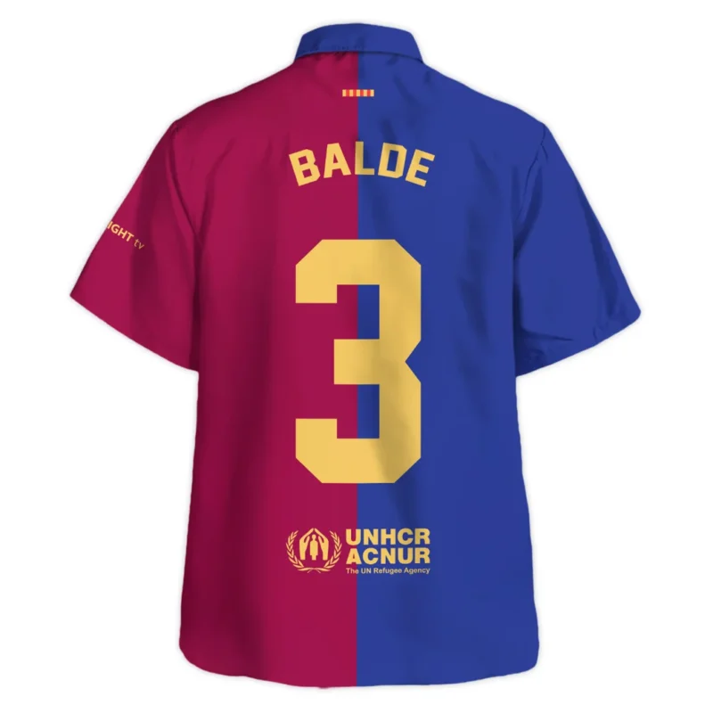 Footballer Hawaiian Shirt La Liga 2025 For Fan Footballer HVN1010BAB05162025 - Image 3
