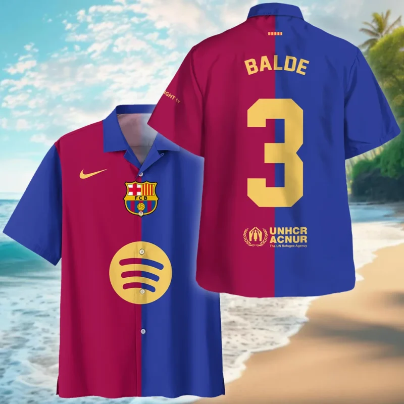 Footballer Hawaiian Shirt La Liga 2025 For Fan Footballer HVN1010BAB05162025