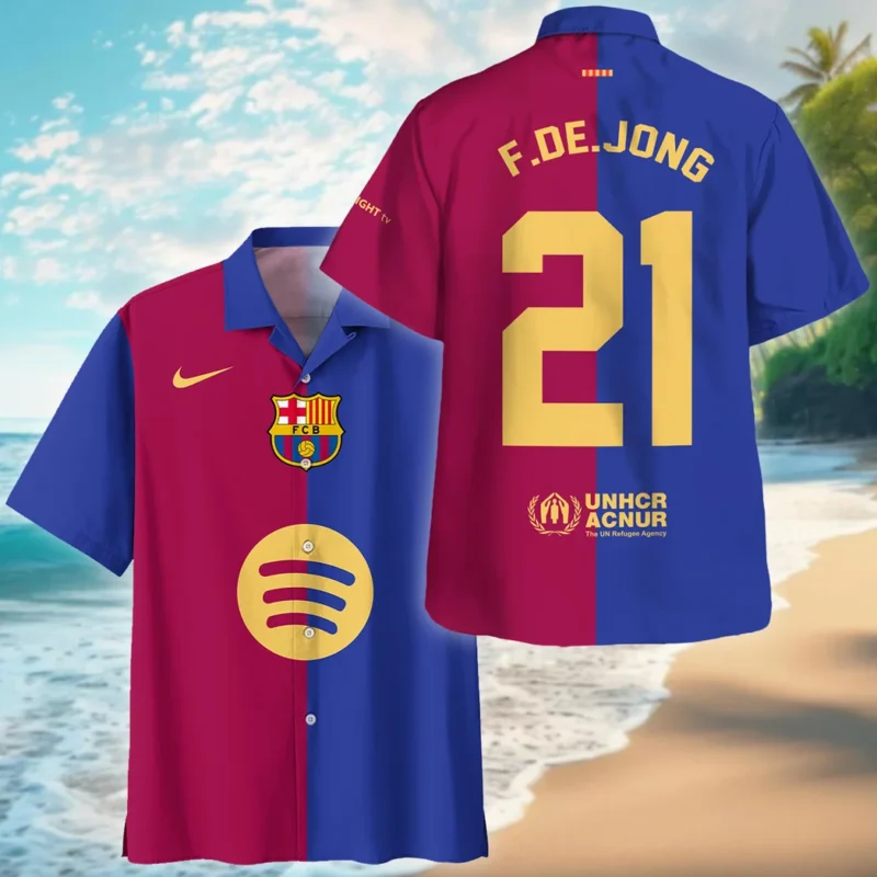 Football Star Hawaiian Shirt La Liga 2025 For Fan Football Star HVN1010BFJ05162025