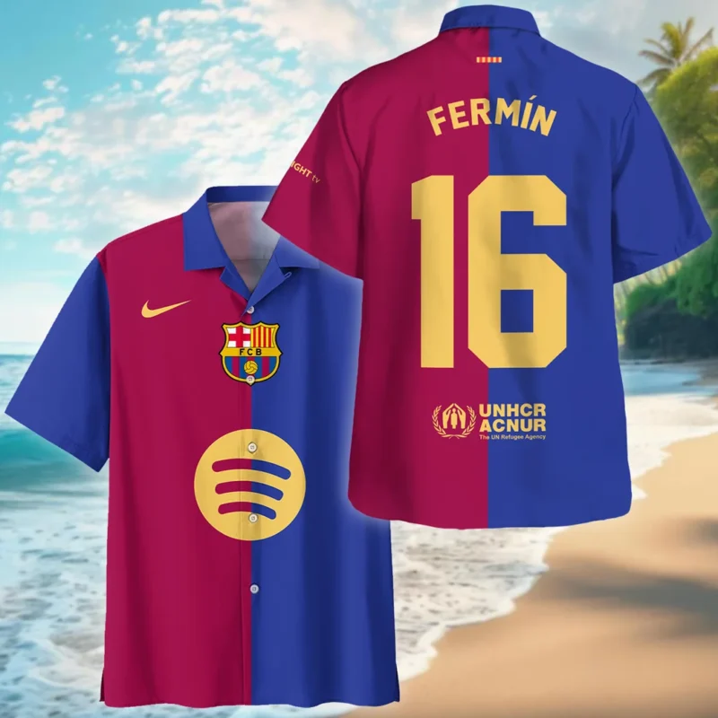 Football Star Hawaiian Shirt La Liga 2025 For Fan Football Star HVN1010BFL05162025