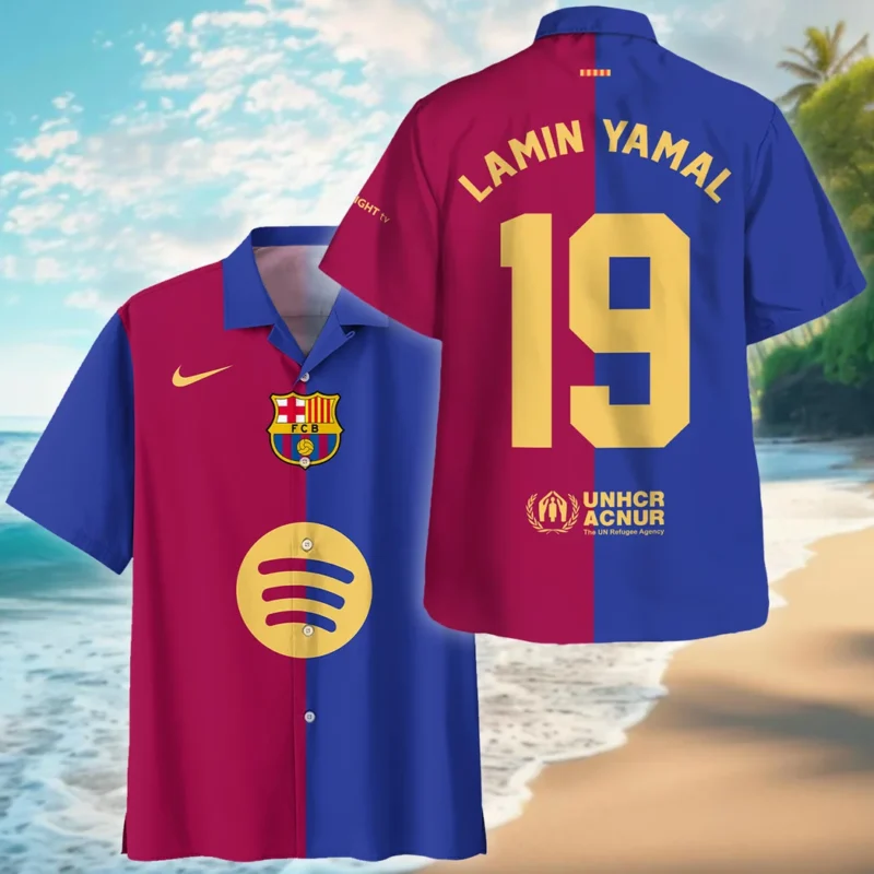 Football Star Hawaiian Shirt La Liga 2025 For Fan Football Star HVN1010BLY05162025