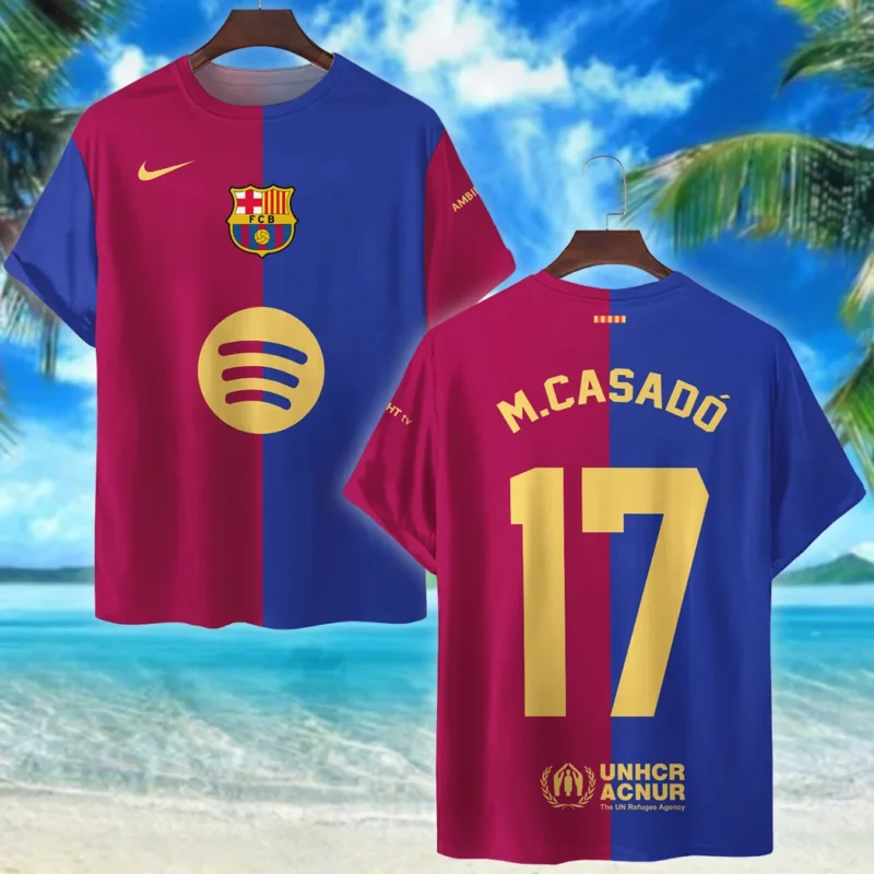Football Star T-Shirt La Liga 2025 For Fan Football Star HVN1010BMC05162025