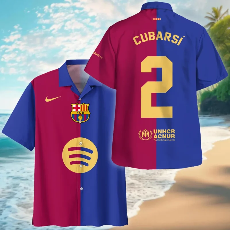 Football Player Hawaiian Shirt La Liga 2025 For Fan Football Player HVN1010BPC05162025