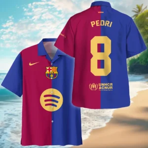 Football Player Hawaiian Shirt La Liga 2025 For Fan Football Player HVN1010BPE05162025