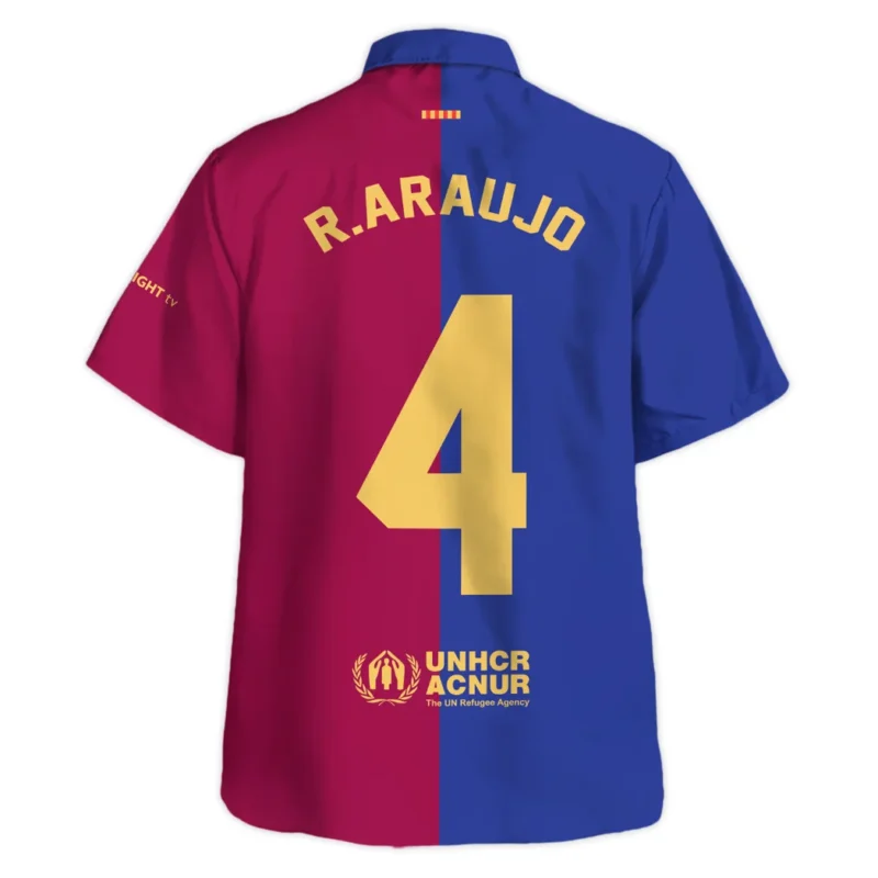 Football Player Hawaiian Shirt La Liga 2025 For Fan Football Player HVN1010BRA05162025 - Image 3