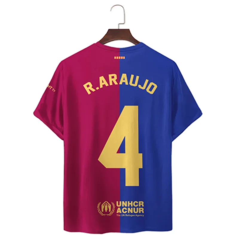 Football Player T-Shirt La Liga 2025 For Fan Football Player HVN1010BRA05162025 - Image 3