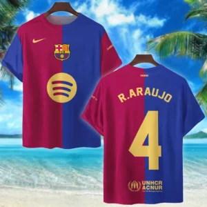 Football Player T-Shirt La Liga 2025 For Fan Football Player HVN1010BRA05162025