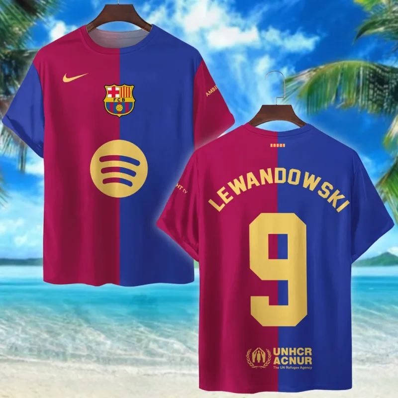 Football Player T-Shirt La Liga 2025 For Fan Football Player HVN1010BRL05162025