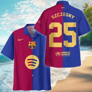 Football Player Hawaiian Shirt La Liga 2025 For Fan Football Player HVN1010BWS05162025