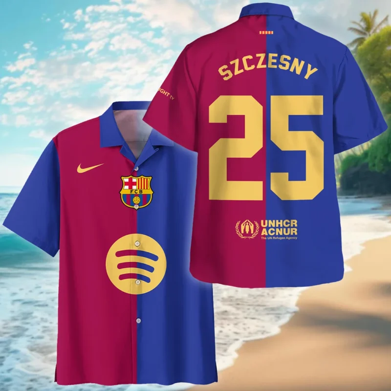 Football Player Hawaiian Shirt La Liga 2025 For Fan Football Player HVN1010BWS05162025