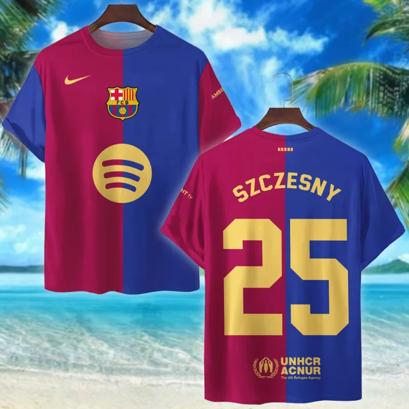 Football Player T-Shirt La Liga 2025 For Fan Football Player HVN1010BWS05162025