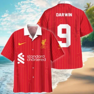 Footballer Hawaiian Shirt Premier League 2025 For Fan Footballer HVN1010DN05162025