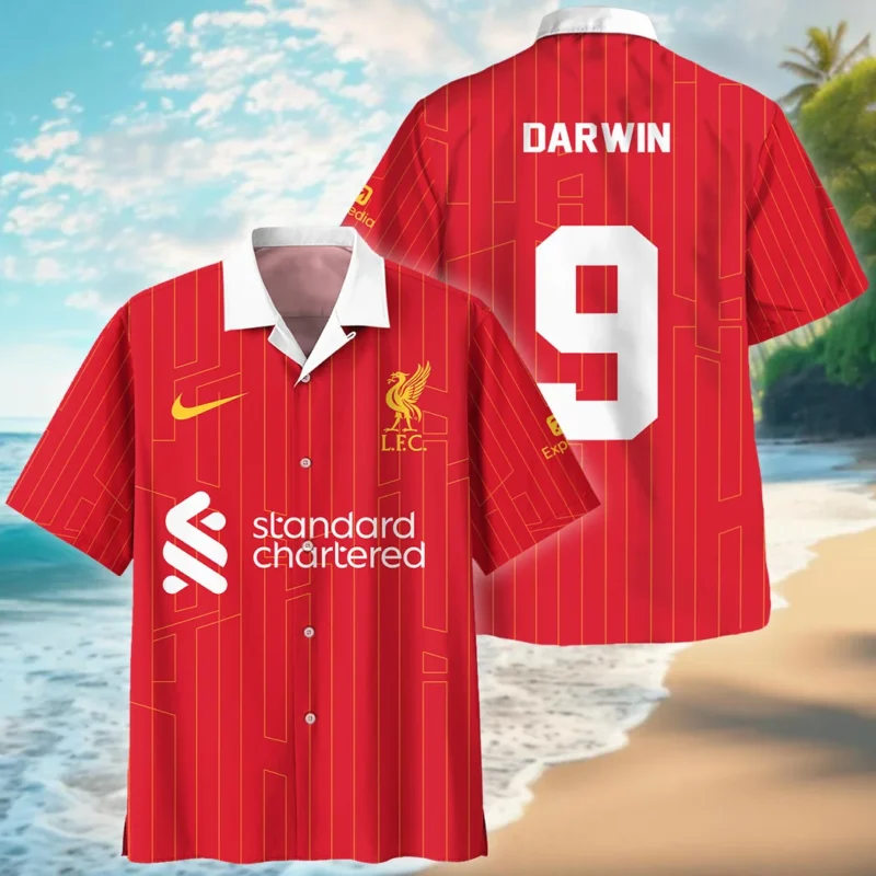 Footballer Hawaiian Shirt Premier League 2025 For Fan Footballer HVN1010DN05162025