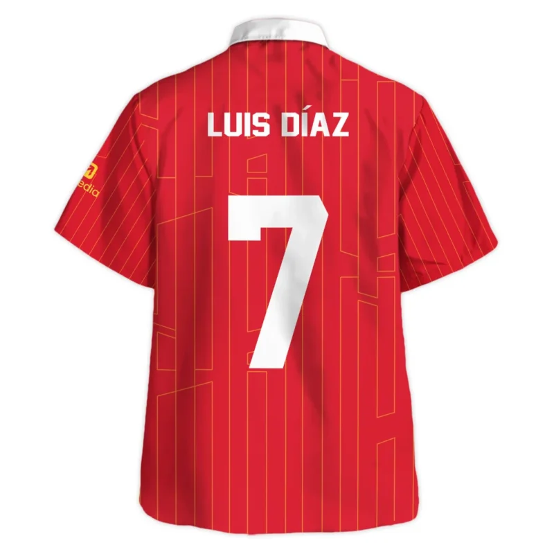 Footballer Hawaiian Shirt Premier League 2025 For Fan Footballer HVN1010LD05162025 - Image 3