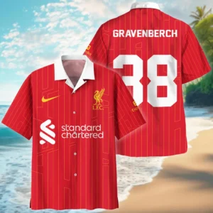 Footballer Hawaiian Shirt Premier League 2025 For Fan Footballer HVN1010RG05162025
