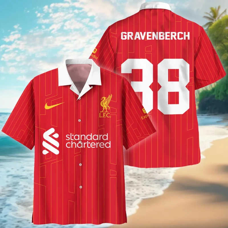 Footballer Hawaiian Shirt Premier League 2025 For Fan Footballer HVN1010RG05162025