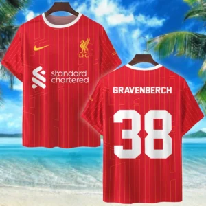 Footballer T-Shirt Premier League 2025 For Fan Footballer HVN1010RG05162025