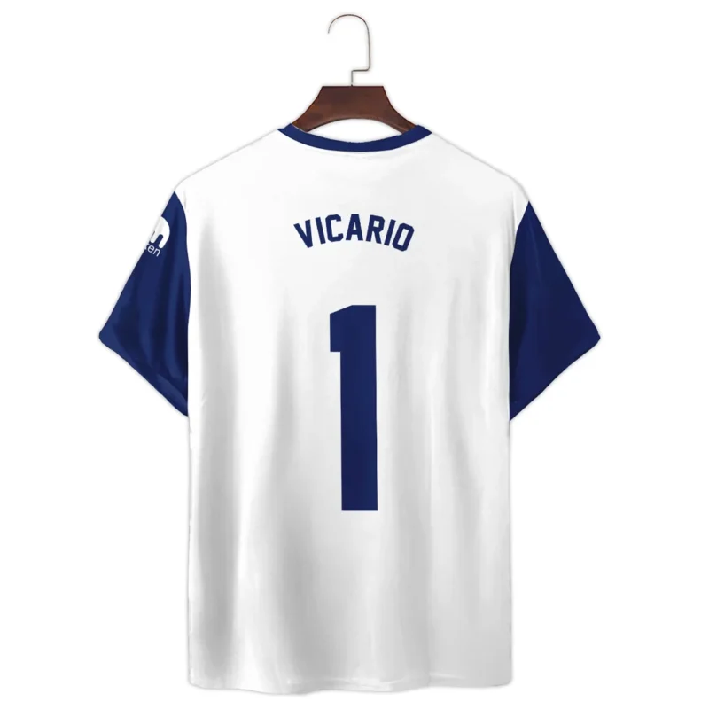 Footballer T- Shirt Football Team UEFA Europa 2025 For Fan Footballer HVN1010UEFAGV052225TS3D - Image 3
