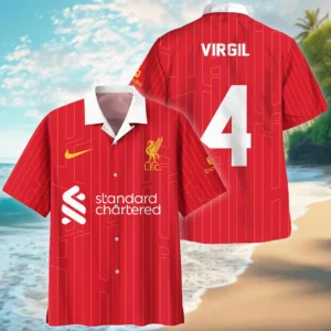 Footballer Hawaiian Shirt Premier League 2025 For Fan Footballer HVN1010VVD05162025